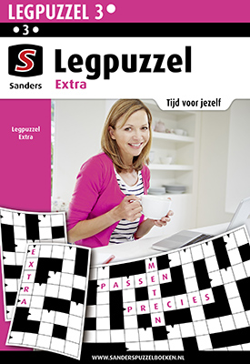 De layout menu selecteer Legpuzzel 3• Extra - Sanders puzzelboeken